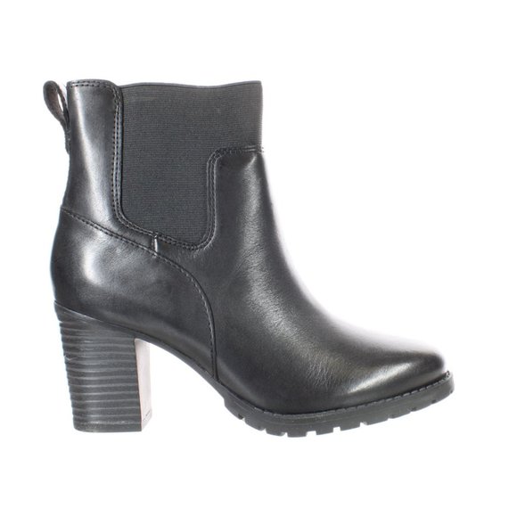 Clarks Verona Ease Women's black Leather Ankle Boots - Picture 5 of 13